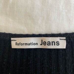 Reformation Square Neck Top